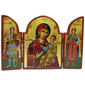 Any Three Saints - CUSTOM Trifold Icon - 25x38cm