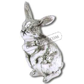 Sterling Silver  Figurines: Rabbit