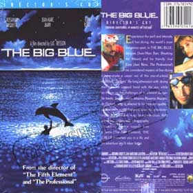 The Big Blue  Director's Cut DVD (NTSC)