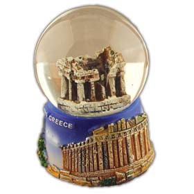 Athens - Parthenon Snow globe 10cm