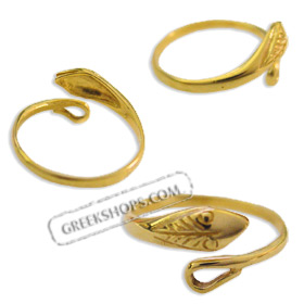 14k Gold Ring - Serpent (Adjustable)
