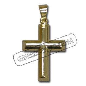 18K Gold Baptismal Cross P203