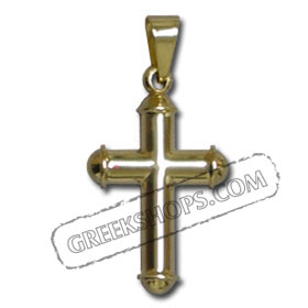 18K Gold Baptismal Cross P204