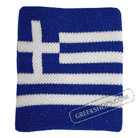 Greek Flag Wristband