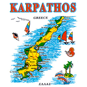 Greek Island Karpathos Sweatshirt D335A