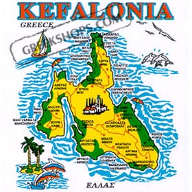 Greek Island Kefalonia Sweatshirt D335A