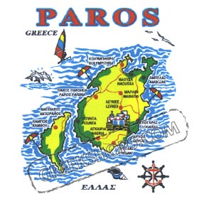 Greek Island Paros Tshirt 246