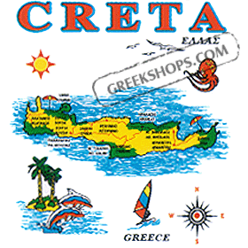 Greek Island Creta (Crete) Tshirt