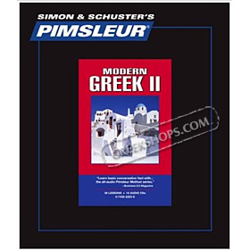 Pimsleur Modern Greek Comprehensive CDs - Vol 2