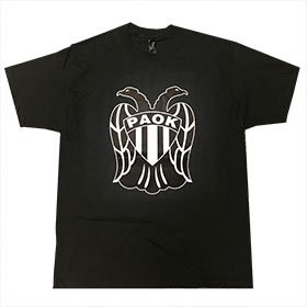 PAOK Thessaloniki Logo 100% Cotton Tshirt