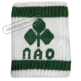 P.A.O. ( Panathinaikos ) Greek Sports Team Wristband