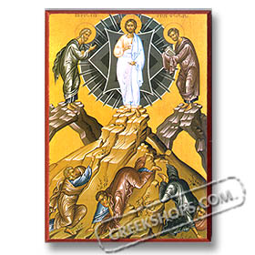 The Resurrection of Jesus Christ (5x7") Hand-made Icon