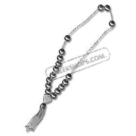 Sterling Silver Worrybeads - 9mm