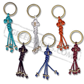 Komboskini – Gold Cross Key Chain (6 color options)