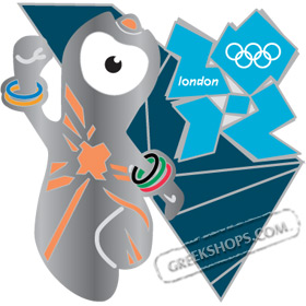 London 2012 Mascot Wenlock Pin