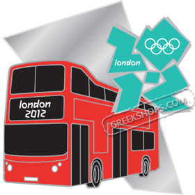 London 2012 Double Decker Bus Pin