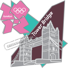 London 2012 Tower Bridge Pin