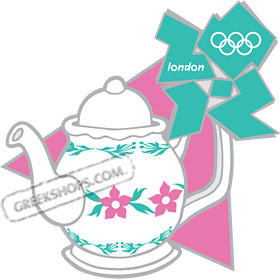 London 2012 Tea Pot Pin