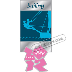 London 2012 Sailing Pictogram Pin