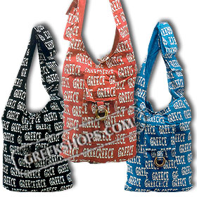 Canvas GREECE Shoulder Bag Style BG21