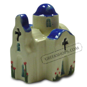 Greek Church Porcelain Figurines EK9
