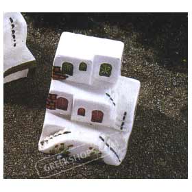 Greek Island Hotel 306 Porcelain Figurine