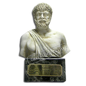 Plato Bust (6")