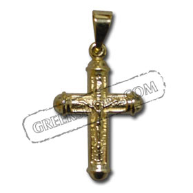 18K Gold Baptismal Cross P202