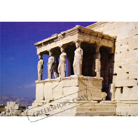 Poster of Erechtheion And Caryatides
