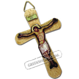 Small Decorative Wooden Crucifix