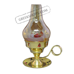 Brass Vigil Oil Candle ( Kandili ) style 5194