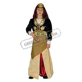 Pontos Costume for Girls Size 8-16 Style 643105