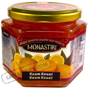 Monastiri Traditional Greek Preserves Kumquat from Corfu (16oz)