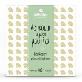 Loukoumiland Greek Delights "Loukoumi", Mastic flavor, 400gr