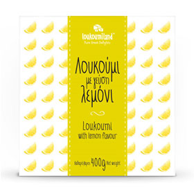Loukoumiland Greek Delights "Loukoumi", Lemon flavor, 400gr