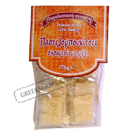 Pasteli Mboukitses Sesame Mini Bars