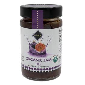 Pella Greek Certified Organic Jam, Fig, 220gr