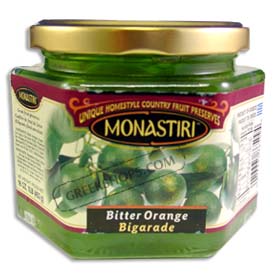 Monastiri Traditional Greek Preserves (Neratzaki) Bitter Orange (16oz)