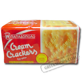 Papadopoulos Greek Cream Crackers 175g