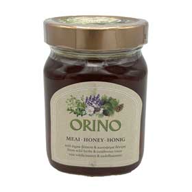 Orino Greek Honey from wild herbs and corniferous trees, 450gr