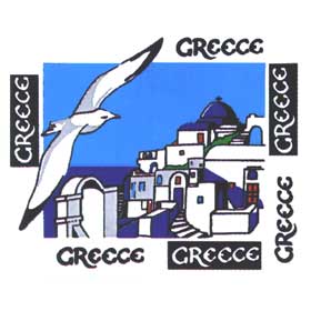 Greece Seagull Tshirt 72