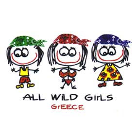 ALL WILD GIRLS GREECE Sweatshirt 586