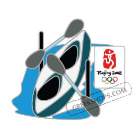 Beijing 2008 Kayaking Pin
