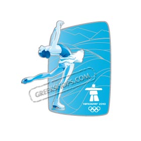 Vancouver 2010 LotG Figure Skating A Pin