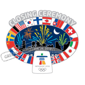 Vancouver 2010 Closing Ceremonies Pin 