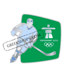 Vancouver 2010 Silhouette Hockey Pin