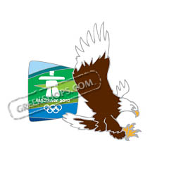Vancouver 2010 Eagle Pin
