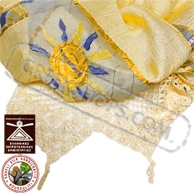 100% Greek Silk Shawl / Scarf Style YS374