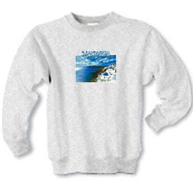 Santorini Greek Island Children's Sweatshirt 138B