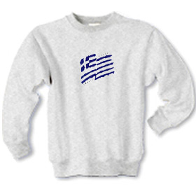 Greek Flag Children's Sweatshirt 157B